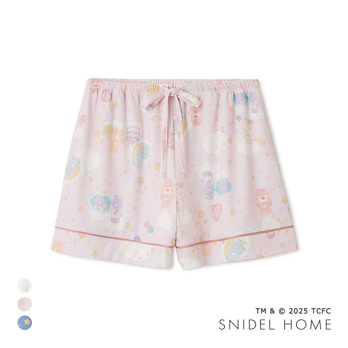 ＊SNIDEL  × Care bear ケアベア 上下 セット ブルー スナイデルホーム Care Bears(TM) スウェットセットアップ