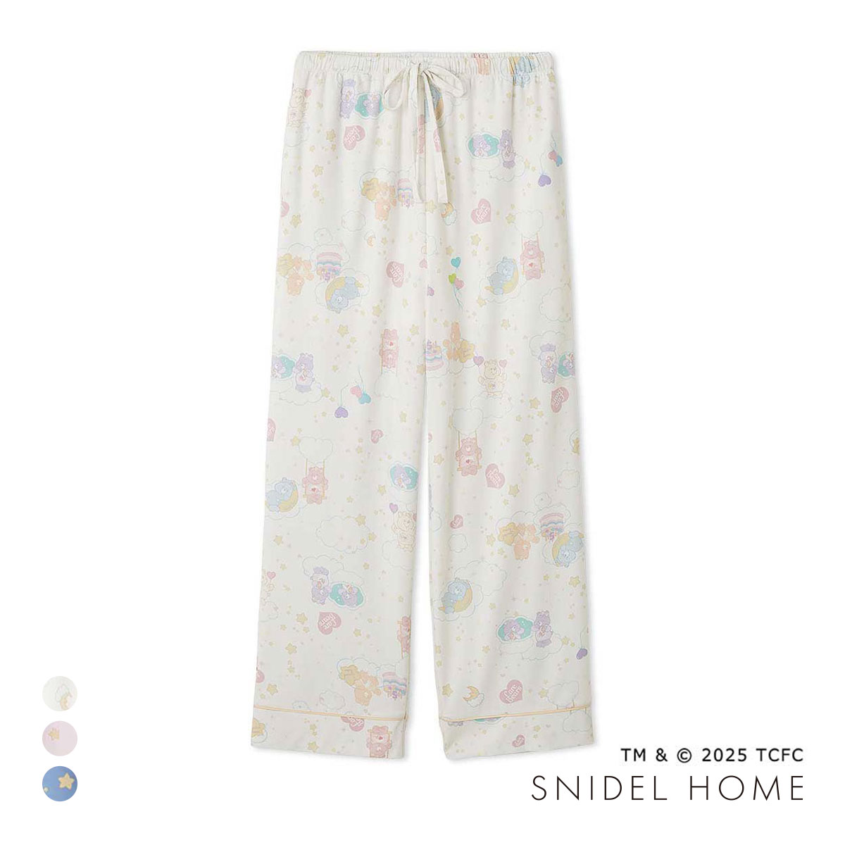 スナイデルホーム Care Bears(TM) 総柄ロングパンツ ケアベア SNIDEL HOME
