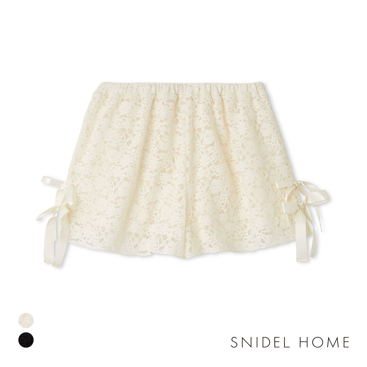 スナイデルホーム Halloween レースリボンショートパンツ SNIDEL HOME