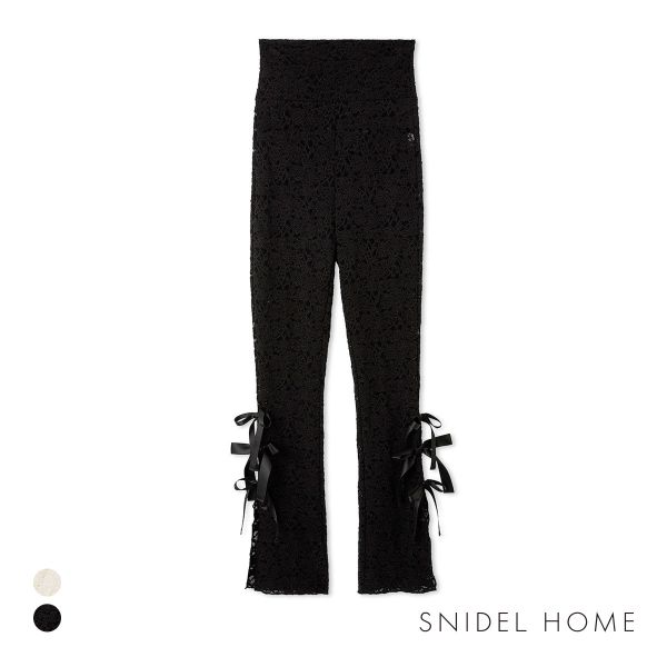 スナイデルホーム Halloween レースリボンレギンス SNIDEL HOME