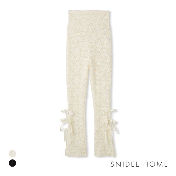 スナイデルホーム Halloween レースリボンレギンス SNIDEL HOME