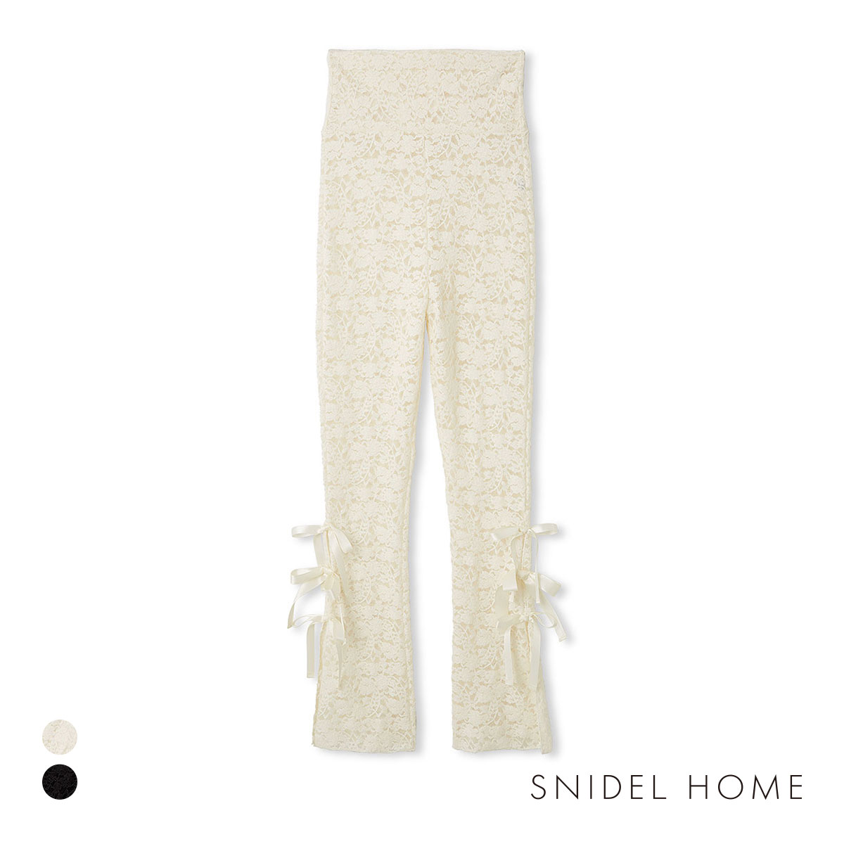 スナイデルホーム Halloween レースリボンレギンス SNIDEL HOME