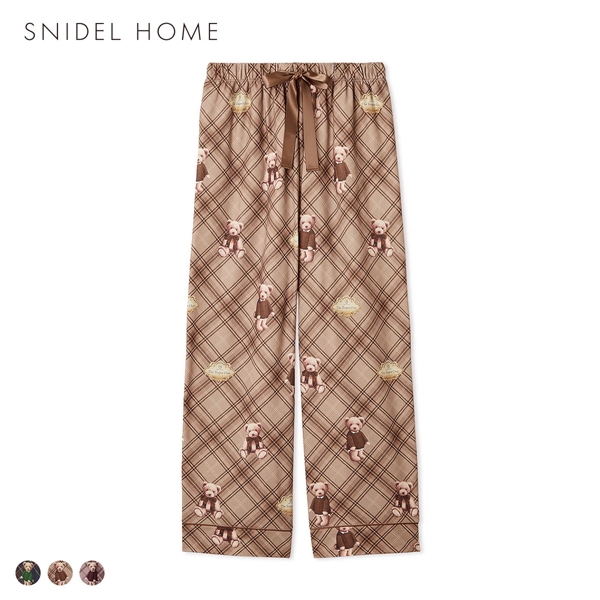 スナイデルホーム Bearロングパンツ SNIDEL HOME