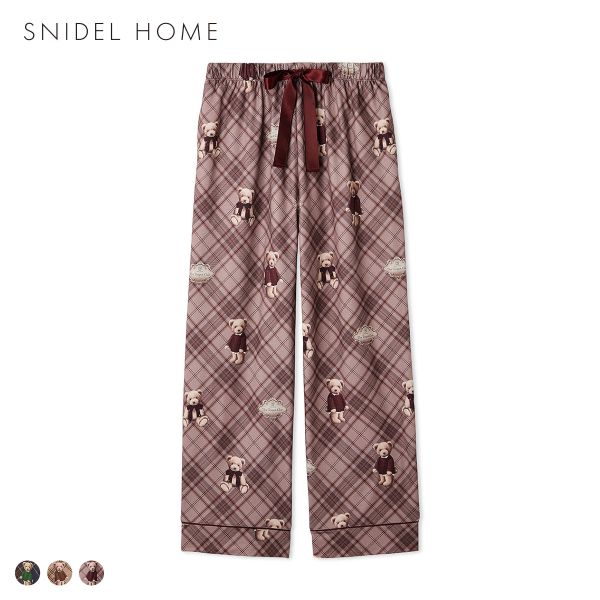 スナイデルホーム Bearロングパンツ SNIDEL HOME