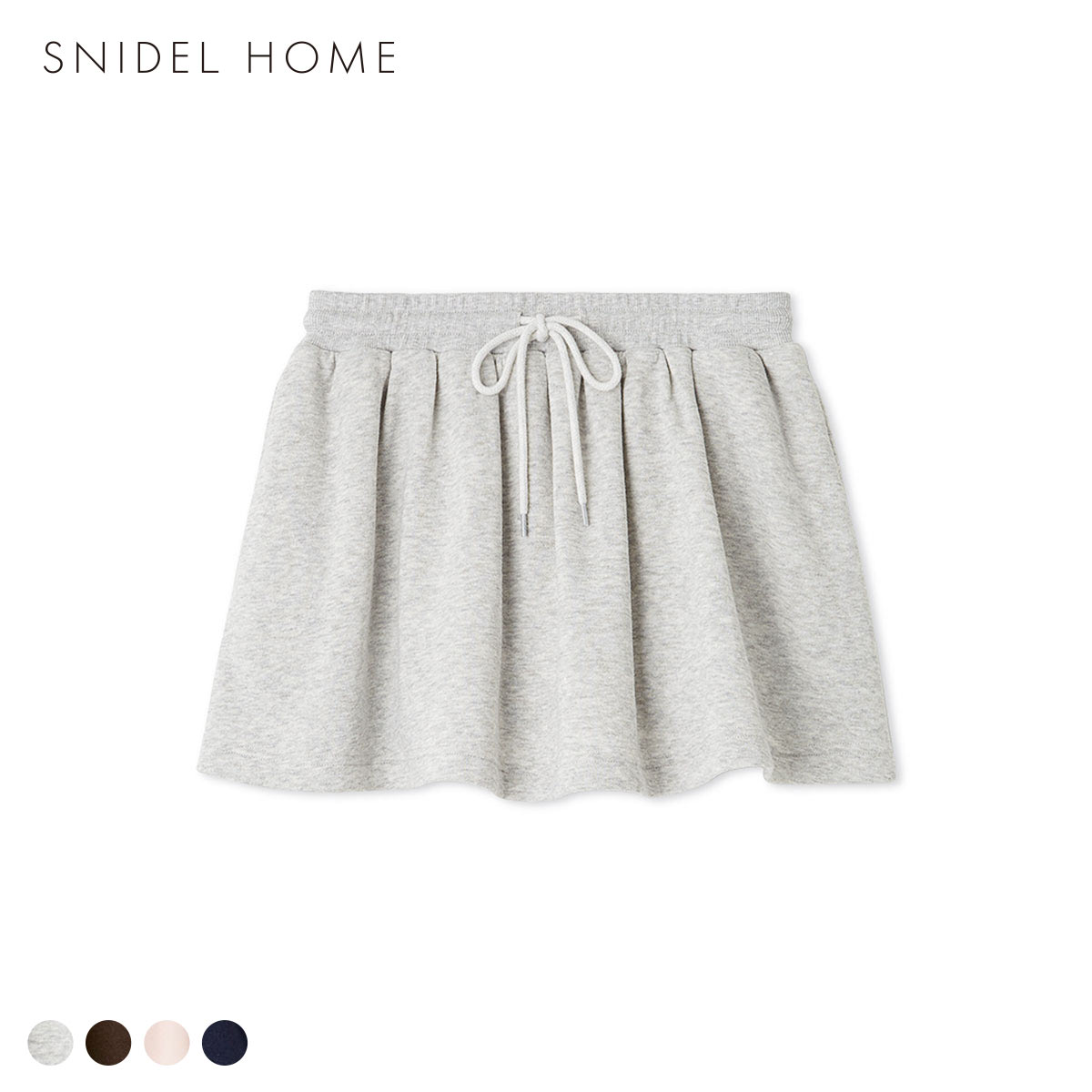 スナイデルホーム スウェットスカショーパン SNIDEL HOME(GY-グレー-Free)