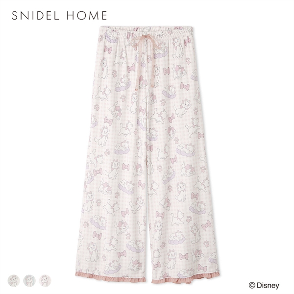 スナイデルホーム The Aristocats 総柄ロングパンツ パジャマ ルームウェア SNIDEL HOME