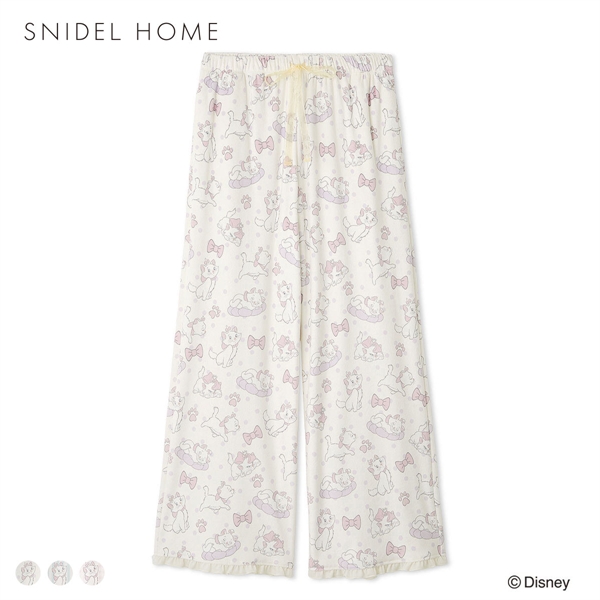 スナイデルホーム The Aristocats 総柄ロングパンツ パジャマ ルームウェア SNIDEL HOME