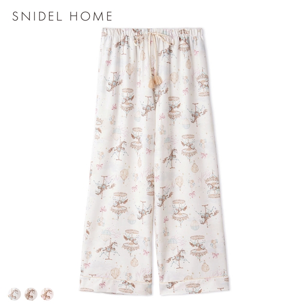 スナイデルホーム カルーセルプリントロングパンツ SNIDEL HOME