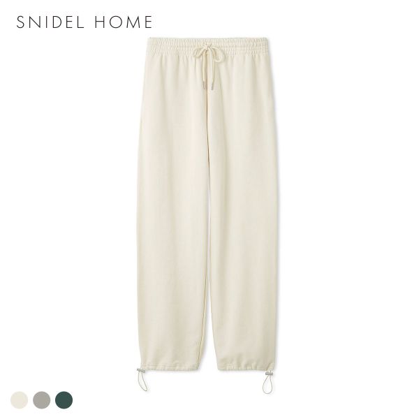 スナイデルホーム SNIDEL HOME × 新木優子 スウェットロングパンツ パジャマ ルームウェア