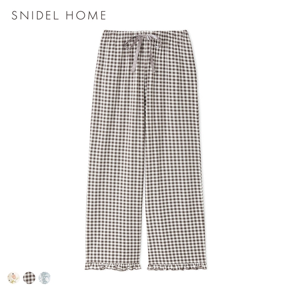 スナイデルホーム カットレーヨンロングパンツ パジャマ ルームウェア SNIDEL HOME