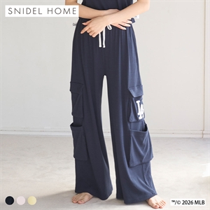 スナイデルホーム MLB カットカーブパンツ パジャマ ルームウェア SNIDEL HOME
