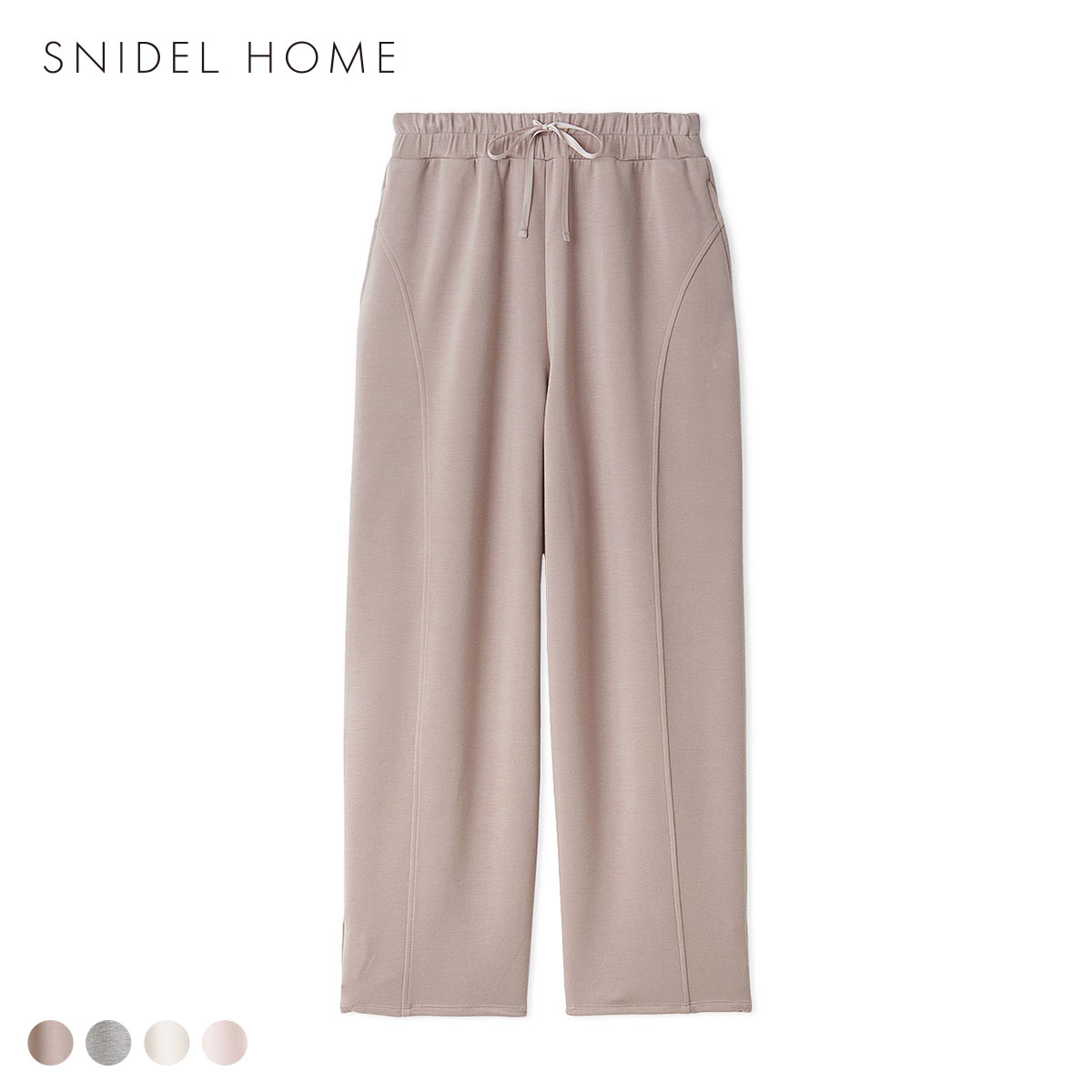 スナイデルホーム ボンディングスウェットパンツ パジャマ ルームウェア SNIDEL HOME(MO-モカ-Free)