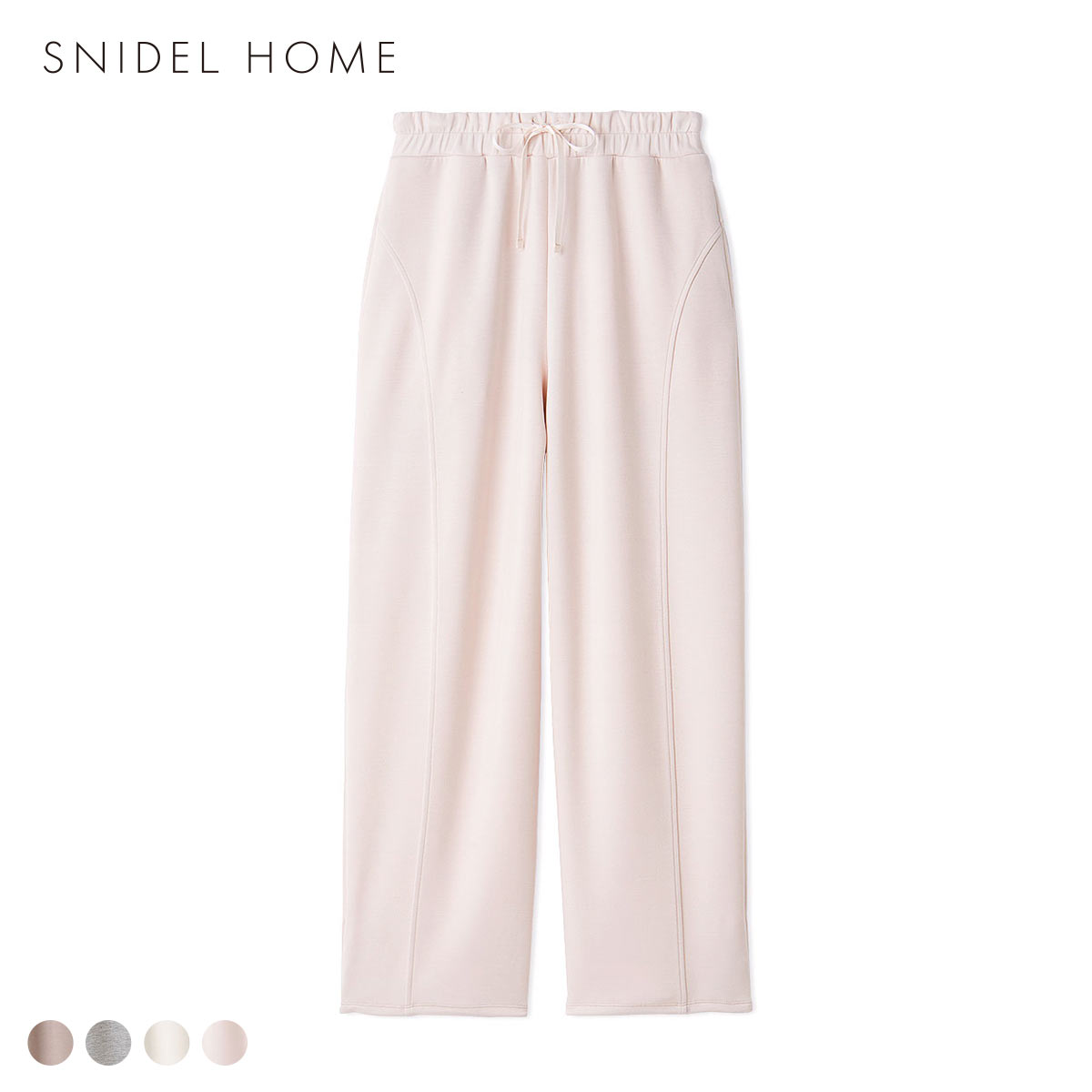 スナイデルホーム ボンディングスウェットパンツ パジャマ ルームウェア SNIDEL HOME(PI-ピンク-Free)