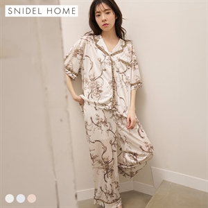 スナイデルホーム ブライトカットソースカーフロングパンツ パジャマ ルームウェア SNIDEL HOME
