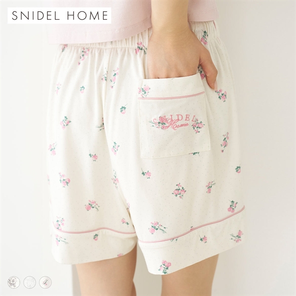 スナイデルホーム Moilis ショートパンツ パジャマ ルームウェア SNIDEL HOME
