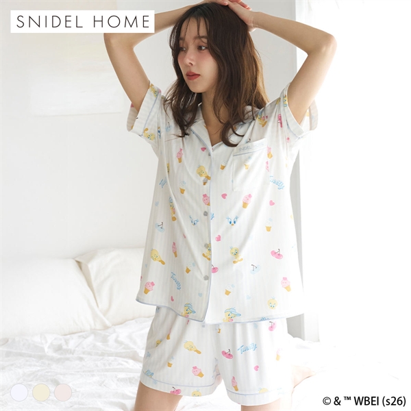 スナイデルホーム Tweety カットショートパンツ ルームウェア パジャマ SNIDEL HOME