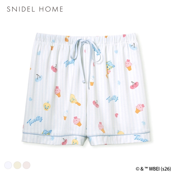 スナイデルホーム Tweety カットショートパンツ ルームウェア パジャマ SNIDEL HOME