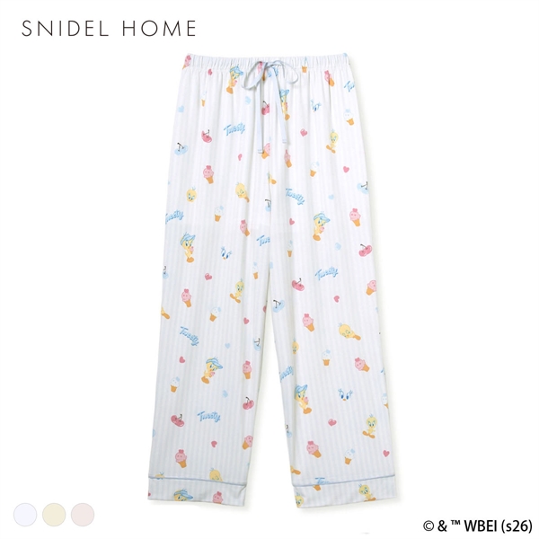 スナイデルホーム Tweety カットロングパンツ ルームウェア パジャマ SNIDEL HOME