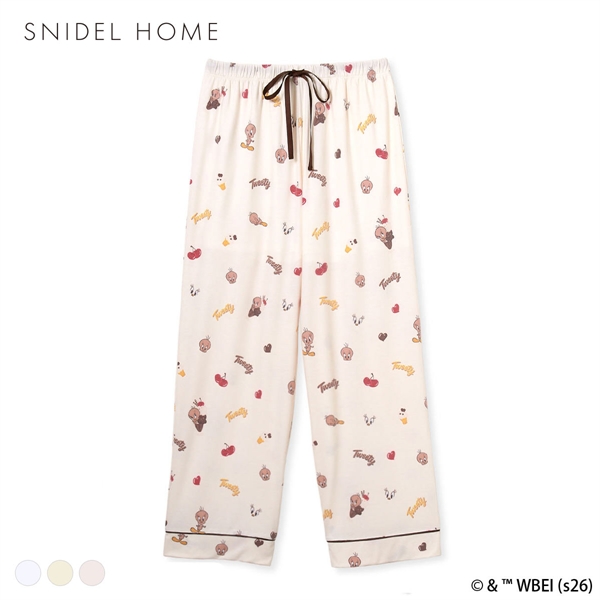 スナイデルホーム Tweety カットロングパンツ ルームウェア パジャマ SNIDEL HOME
