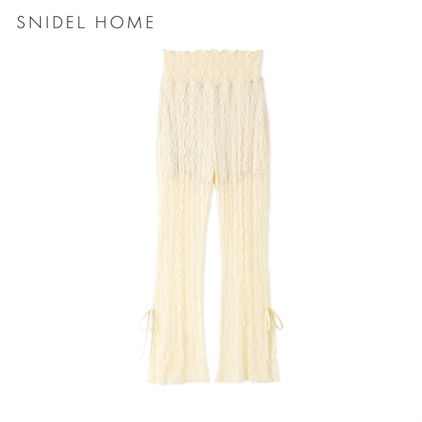 スナイデルホーム レースレギンスパンツ パジャマ ルームウェア SNIDEL HOME