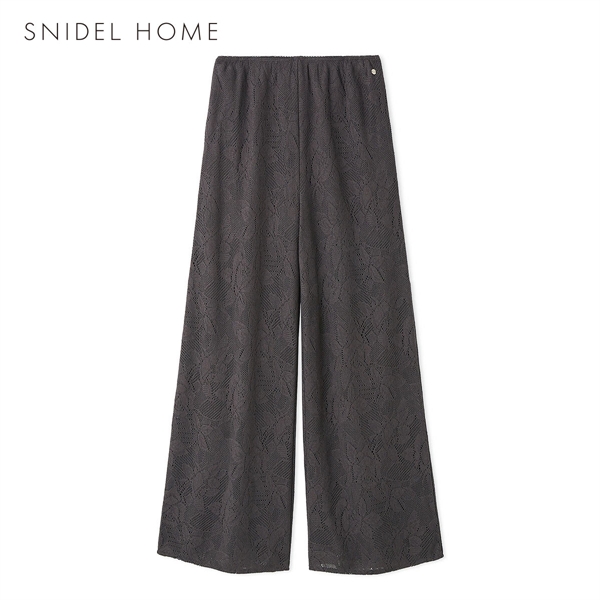 スナイデルホーム カーテンレースフレアパンツ パジャマ ルームウェア SNIDEL HOME