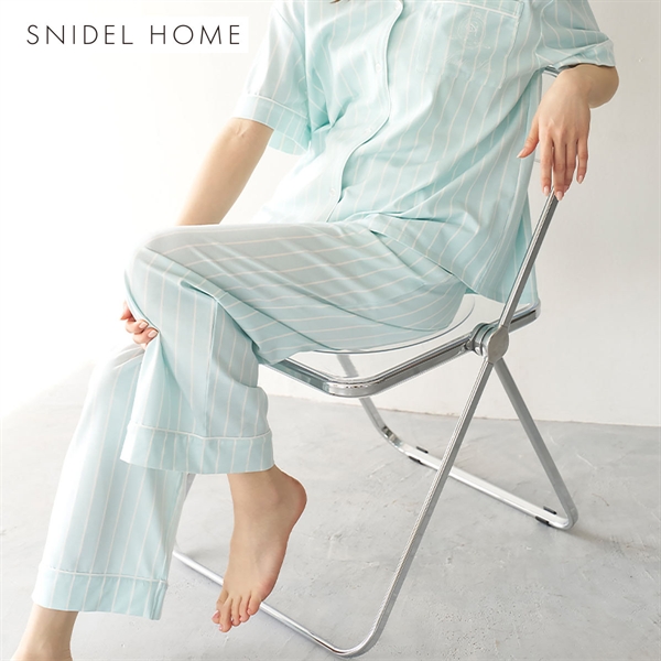 スナイデルホーム ICEDFABRIC+R ロングパンツ ルームウェア パジャマ SNIDEL HOME
