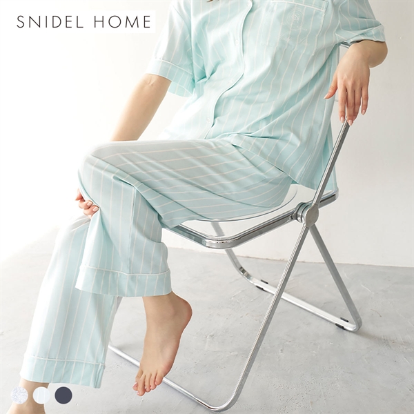 スナイデルホーム ICEDFABRIC+R ロングパンツ ルームウェア パジャマ SNIDEL HOME