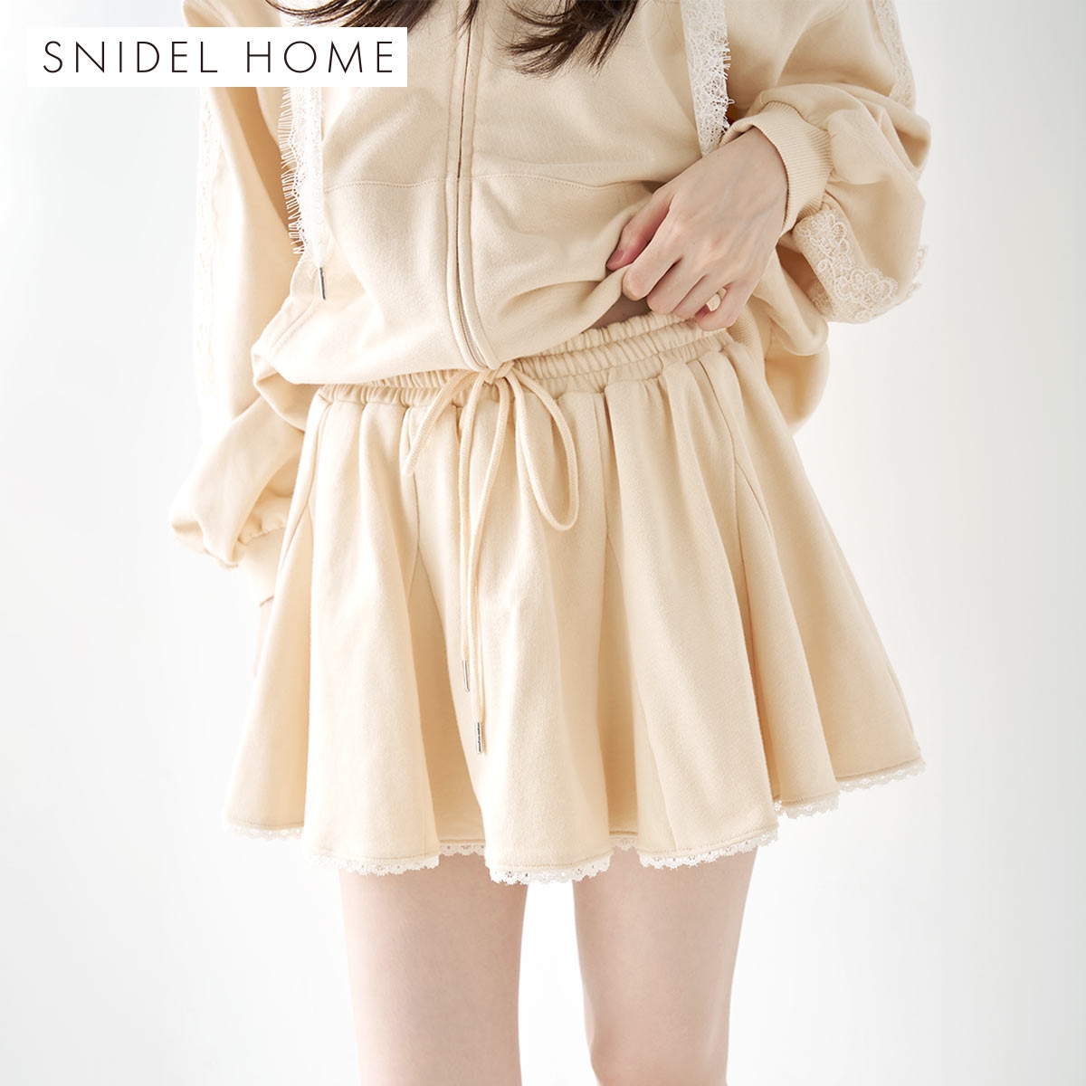 スナイデルホーム スウェットスカショーパン SNIDEL HOME(YE-イエロー-Free)