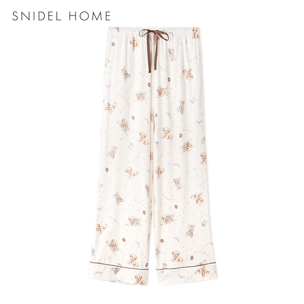 スナイデルホーム DOGカットロングパンツ パジャマ ルームウェア SNIDEL HOME