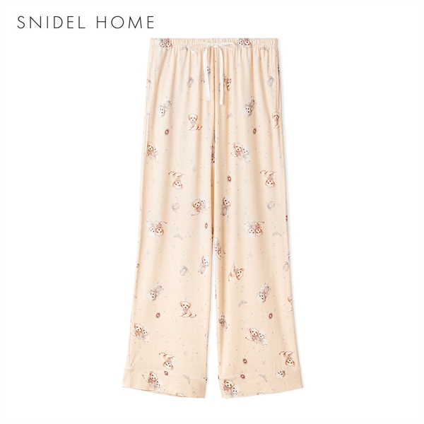 スナイデルホーム DOGカットロングパンツ パジャマ ルームウェア SNIDEL HOME