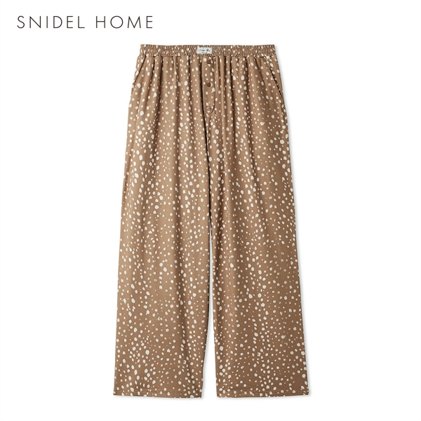 スナイデルホーム ポインテールプリントロングパンツ パジャマ ルームウェア SNIDEL HOME