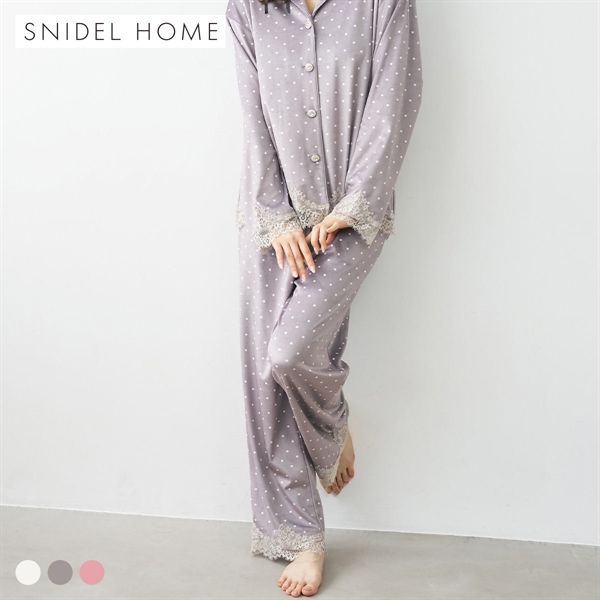 スナイデルホーム Halloween ドット柄ロングパンツ パジャマ ルームウェア SNIDEL HOME ハロウィン