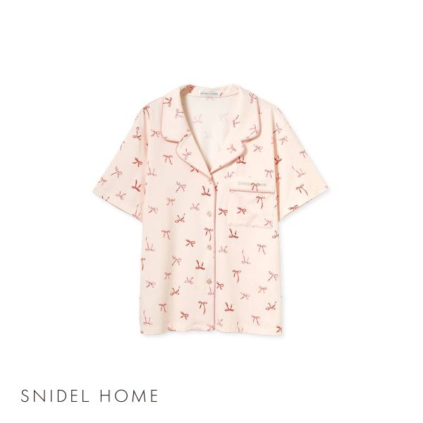 スナイデルホーム SNIDEL HOME 【Moispro】開襟シャツ パジャマ ルームウェア