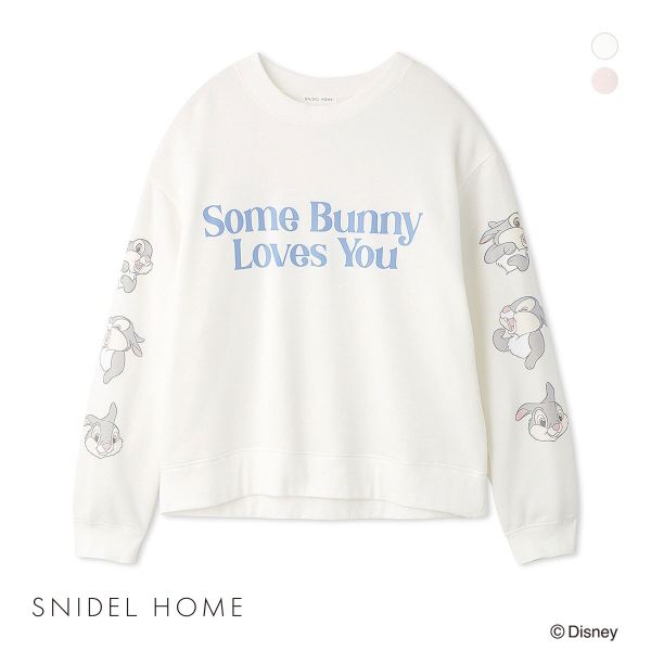 20%OFF スナイデルホーム SNIDEL HOME 【Bambi】スウェット パジャマ ルームウェア 20%OFF スナイデルホーム SNIDEL HOME 【Bambi】スウェット パジャマ ルームウェア