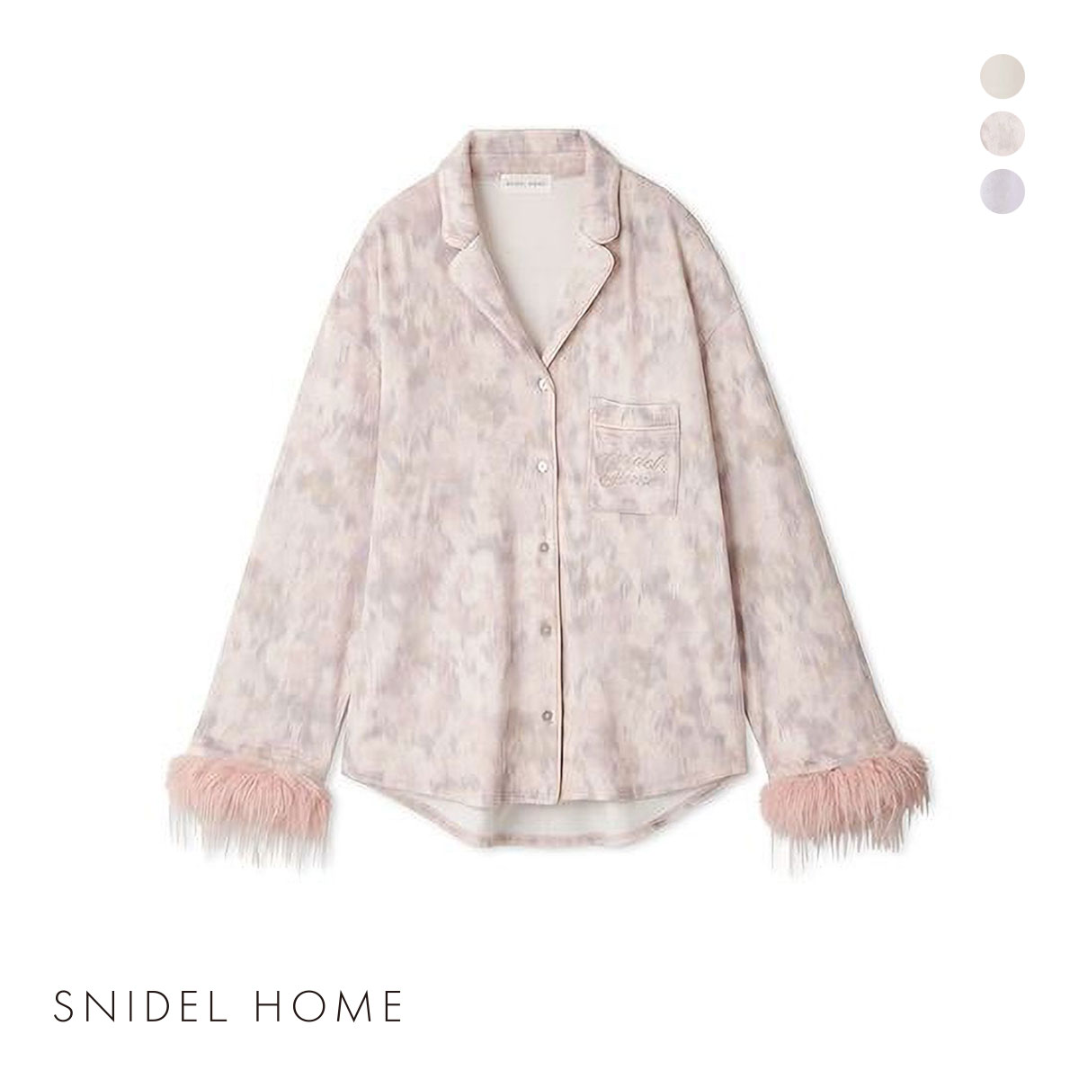 か*め様 スナイデルホーム SNIDEL HOME シルキーフリースルームウェア か*め様 スナイデルホーム SNIDEL HOME シルキーフリースルーム
