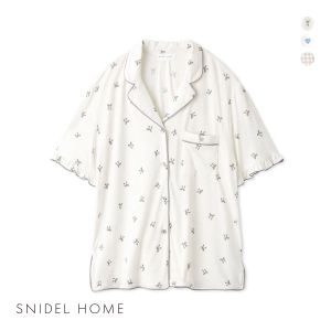 スナイデルホーム バリエ開襟シャツ パジャマ ルームウェア SNIDEL HOME