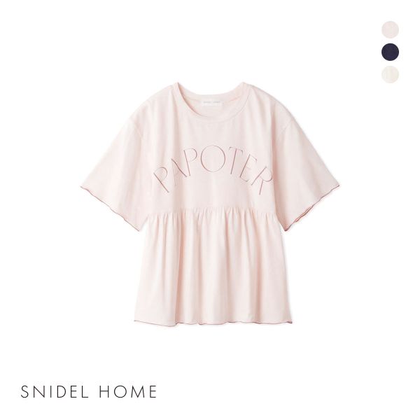 スナイデルホーム Moispro 線画 Tシャツ パジャマ トップス ルームウェア SNIDEL HOME