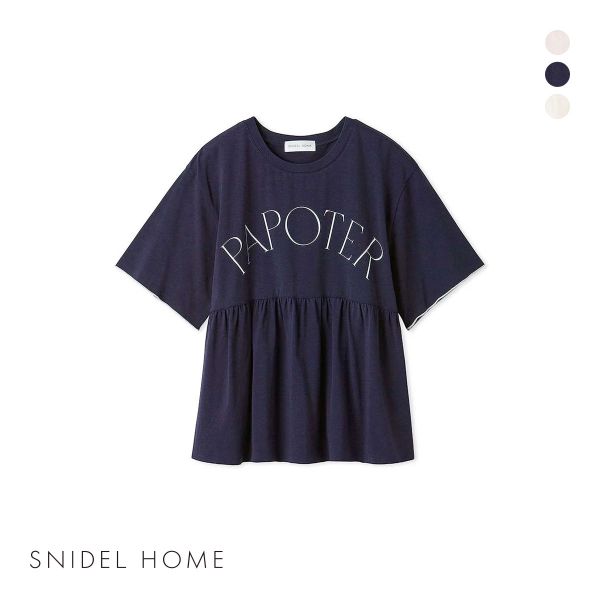 スナイデルホーム Moispro 線画 Tシャツ パジャマ トップス ルームウェア SNIDEL HOME