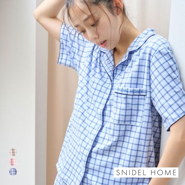 スナイデルホーム Sorbet light 開襟シャツ SNIDEL HOME