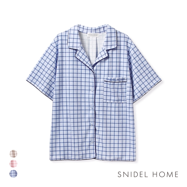 スナイデルホーム Sorbet light 開襟シャツ SNIDEL HOME