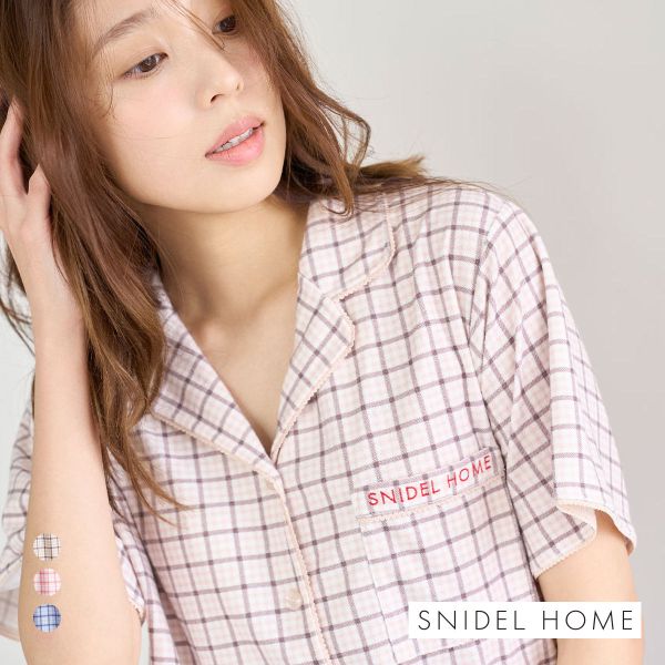 スナイデルホーム Sorbet light 開襟シャツ SNIDEL HOME
