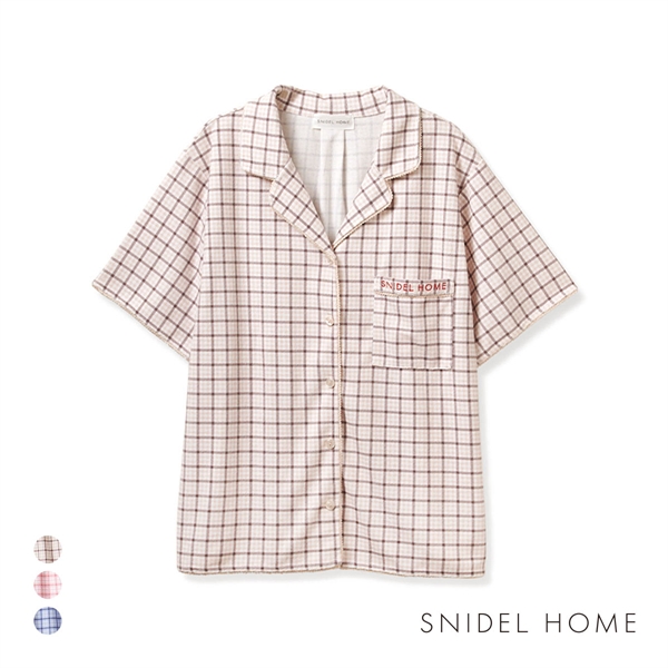 スナイデルホーム Sorbet light 開襟シャツ SNIDEL HOME