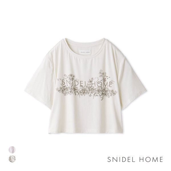 スナイデルホーム 接触冷感 カットレーヨンTシャツ SNIDEL HOME