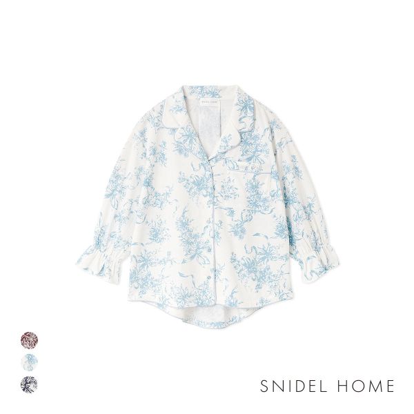 スナイデルホーム 5th Anniversary カット開襟シャツ SNIDEL HOME