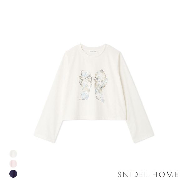 スナイデルホーム 5th Anniversary カットロングTシャツ SNIDEL HOME