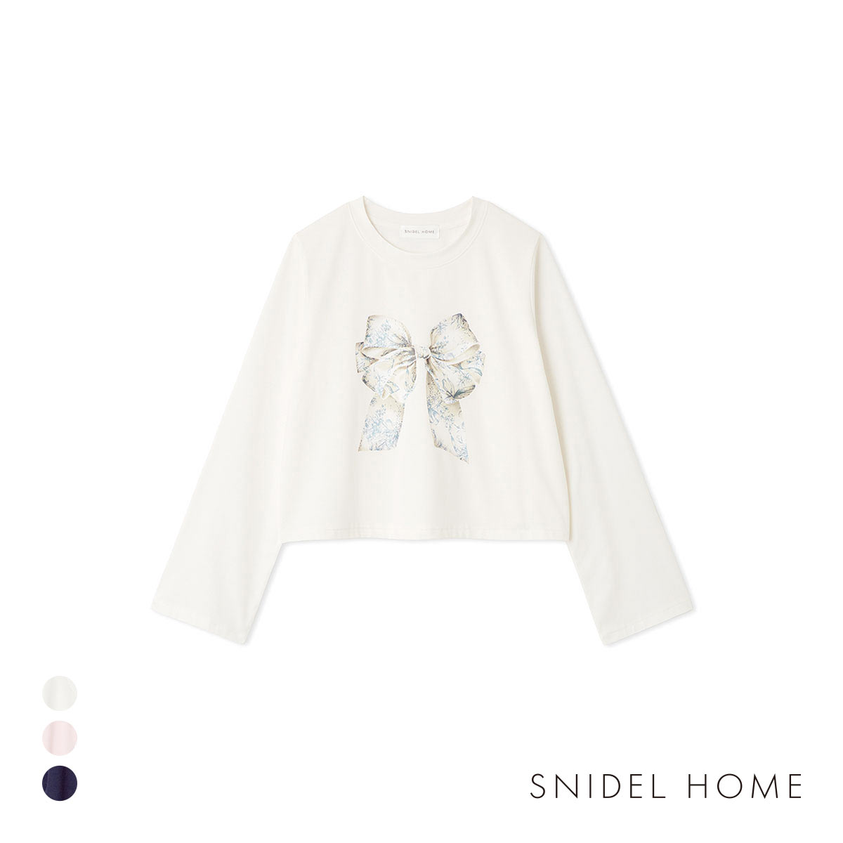 スナイデルホーム 5th Anniversary カットロングTシャツ SNIDEL HOME(WH-ホワイト-Free)