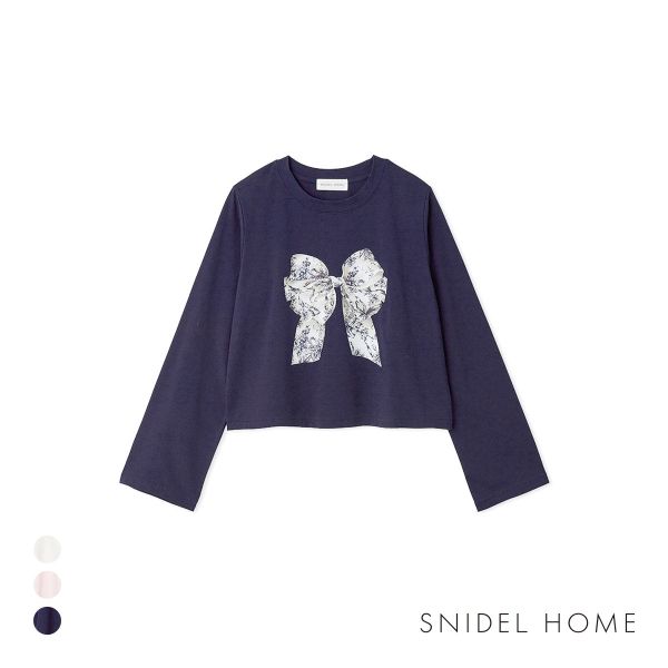 スナイデルホーム 5th Anniversary カットロングTシャツ SNIDEL HOME
