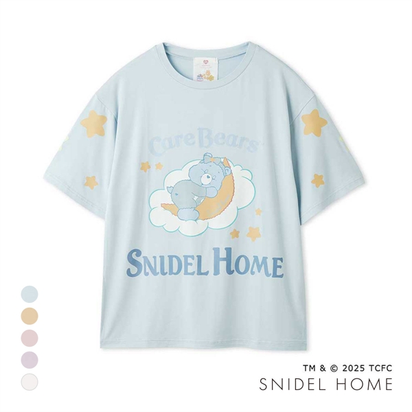 スナイデルホーム Care Bears(TM) 接触冷感 Tシャツ ケアベア SNIDEL HOME