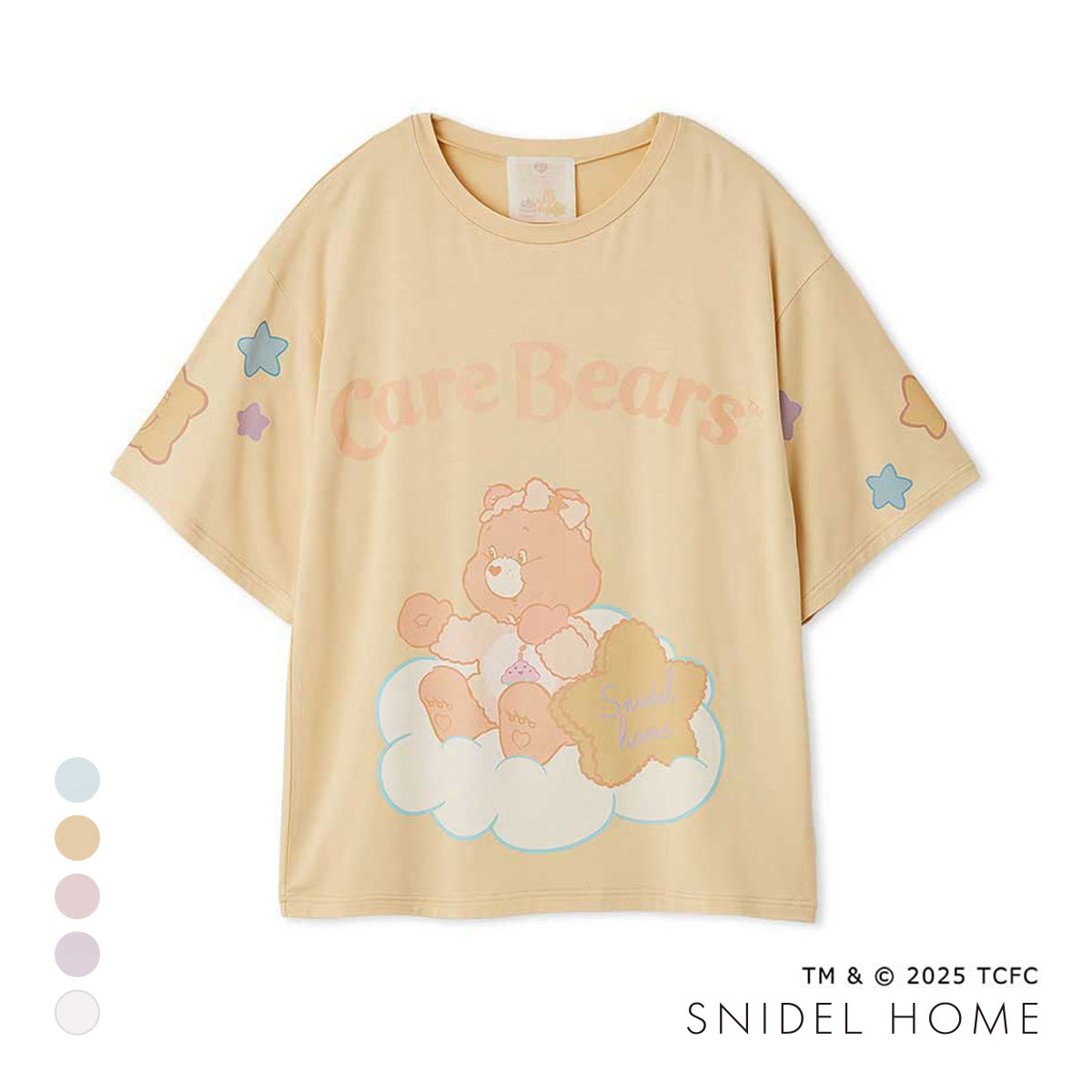 スナイデルホーム Care Bears(TM) 接触冷感 Tシャツ ケアベア SNIDEL HOME(OR-オレンジ-Free)