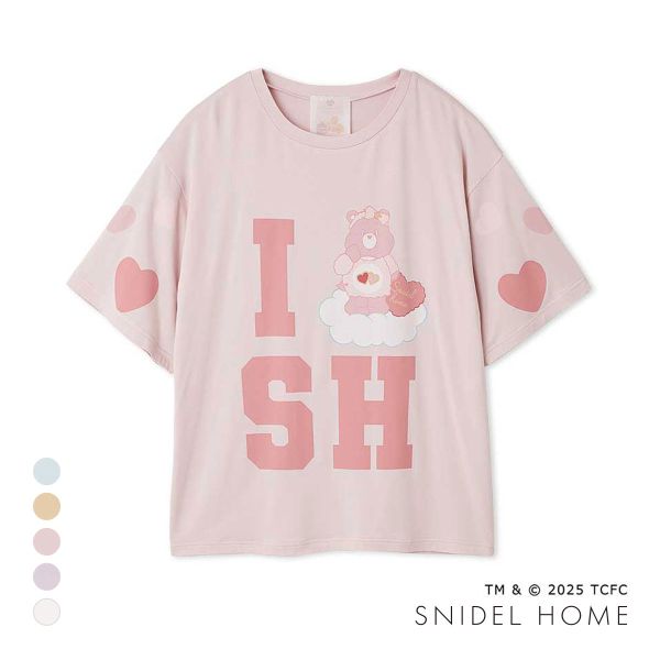 スナイデルホーム Care Bears(TM) 接触冷感 Tシャツ ケアベア SNIDEL HOME